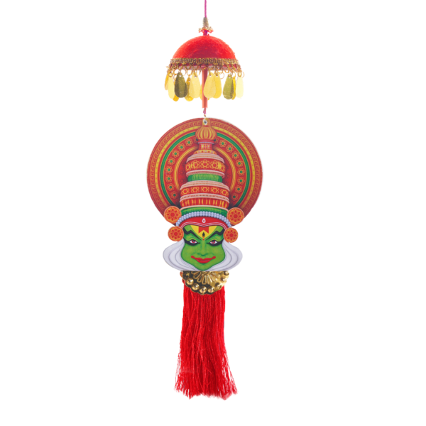 Kathakali with Umbrella Car Hanging